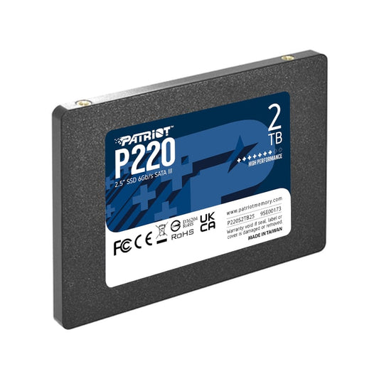 Patriot P220 2.5″ SATA III SSD - 2TB