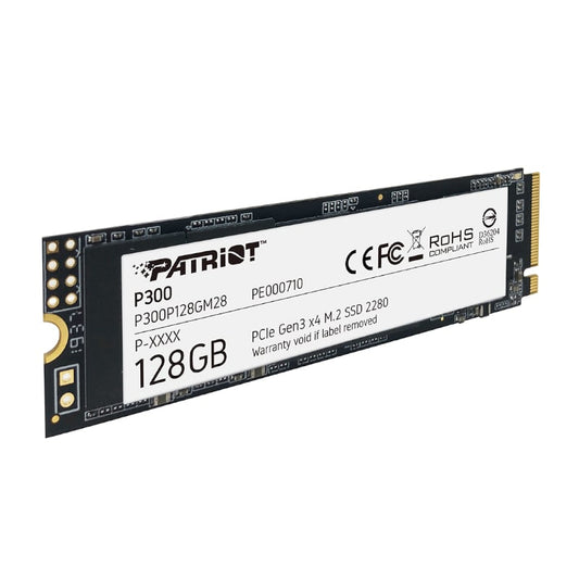 Patriot P300 M.2 PCIe NVMe SSD - 128GB