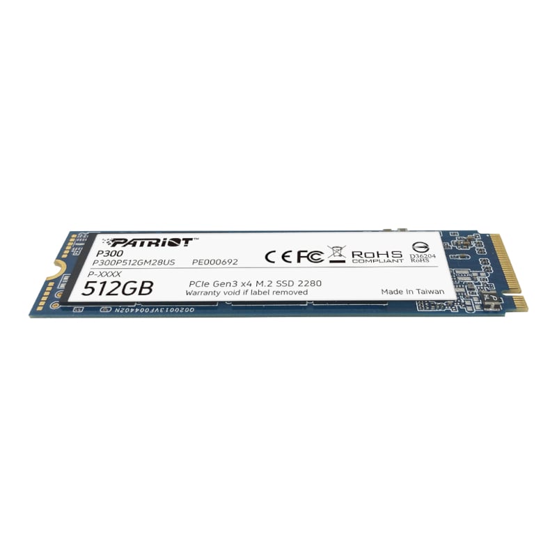 Patriot P300 M.2 PCIe NVMe SSD - 512GB