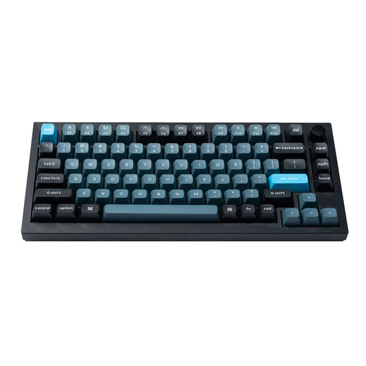 Keychron Double Shot KSA PBT Keycap Set – Dark Grey/Grey/Blue