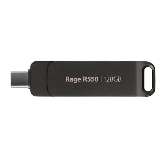 Patriot Rage R550 128GB USB3.2 Swing Type A to Type-C Flash Drive