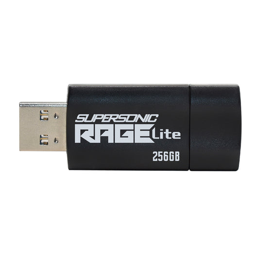 Patriot Rage Lite 256GB USB3.2 Flash Drive – Black