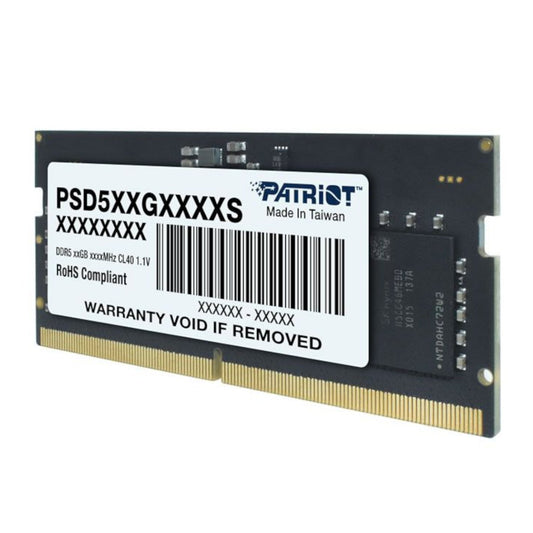 Patriot Signature Line DDR5 Notebook Memory - 8GB, 5600MHz