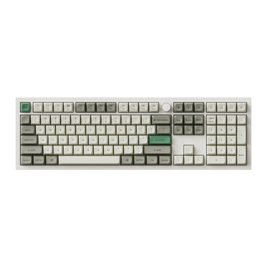 Keychron Q6 Max QMK/VIA Wireless Custom Mechanical Keyboard KSA Gateron Red Jupiter Switches – Shell White