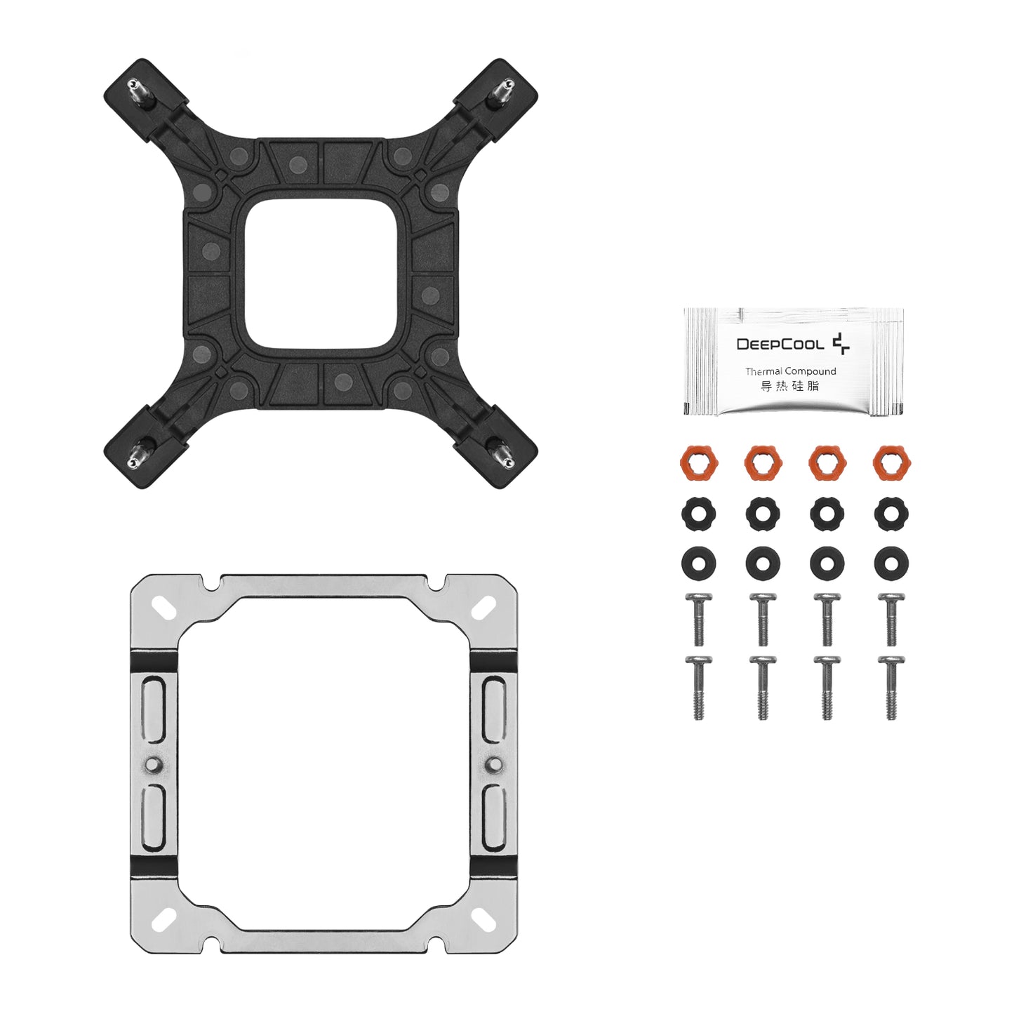 DeepCool AK500S Digital 120mm Air CPU Cooler – Black