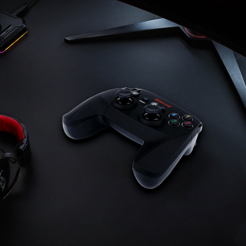 Redragon HARROW Wireless X/D-input(Digital/Analog) PC Controller – Black