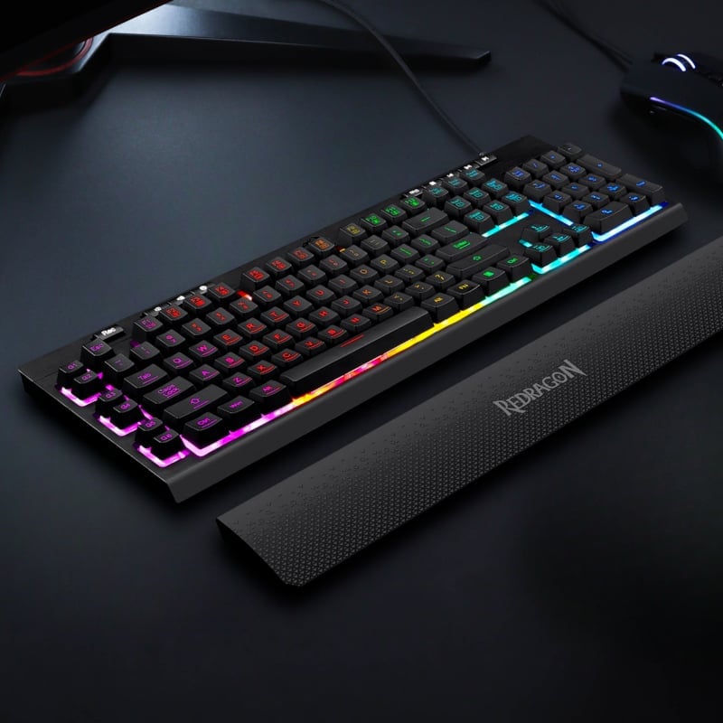 Redragon K512 SHIVA Membrane Wired Gaming Keyboard - Black