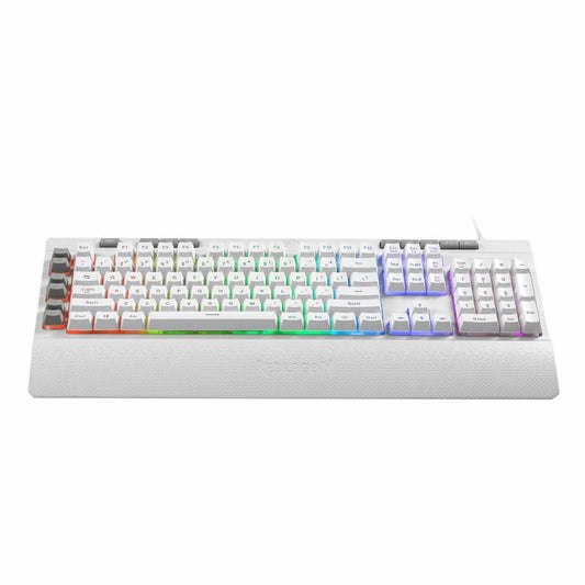 Redragon K512W SHIVA Membrane Wired Gaming Keyboard - White