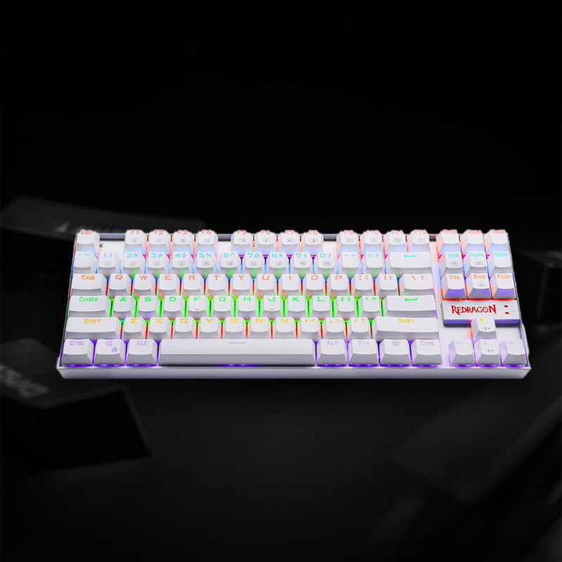 Redragon K522 KUMARA RGB Wired Gaming Keyboard – White