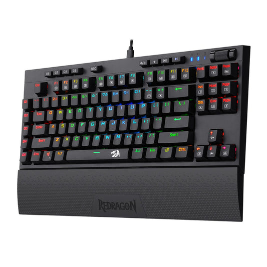 Redragon K588 RGB Pro BROADSWORD Mechanical Wired Gaming Keyboard