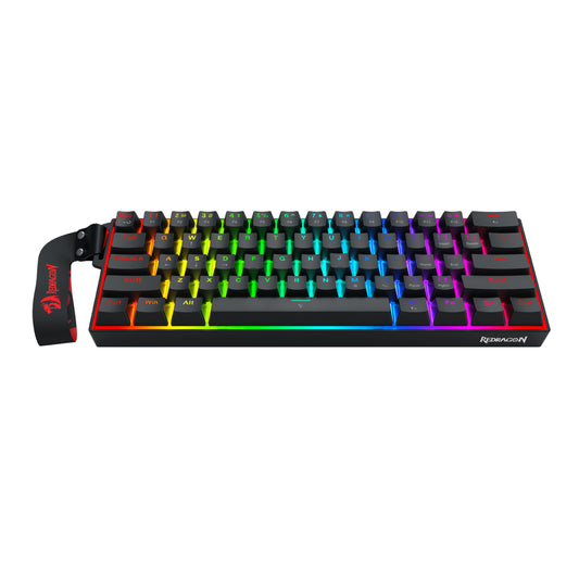 Redragon FIZZ Magnetic Plus 60% RGB Gaming Keyboard – Black