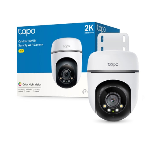 Tapo Outdoor Pan/Tilt Security WiFi Camera - TC41