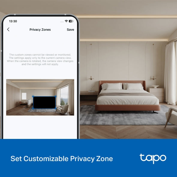 Tapo Indoor/Outdoor Home Security Wi-Fi Camera - Tapo C216