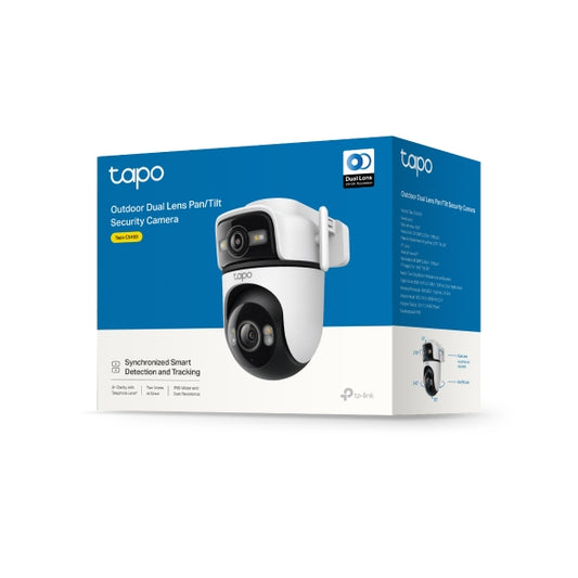Tapo Outdoor Dual Lens Pan/Tilt Security Camera - Tapo C545D