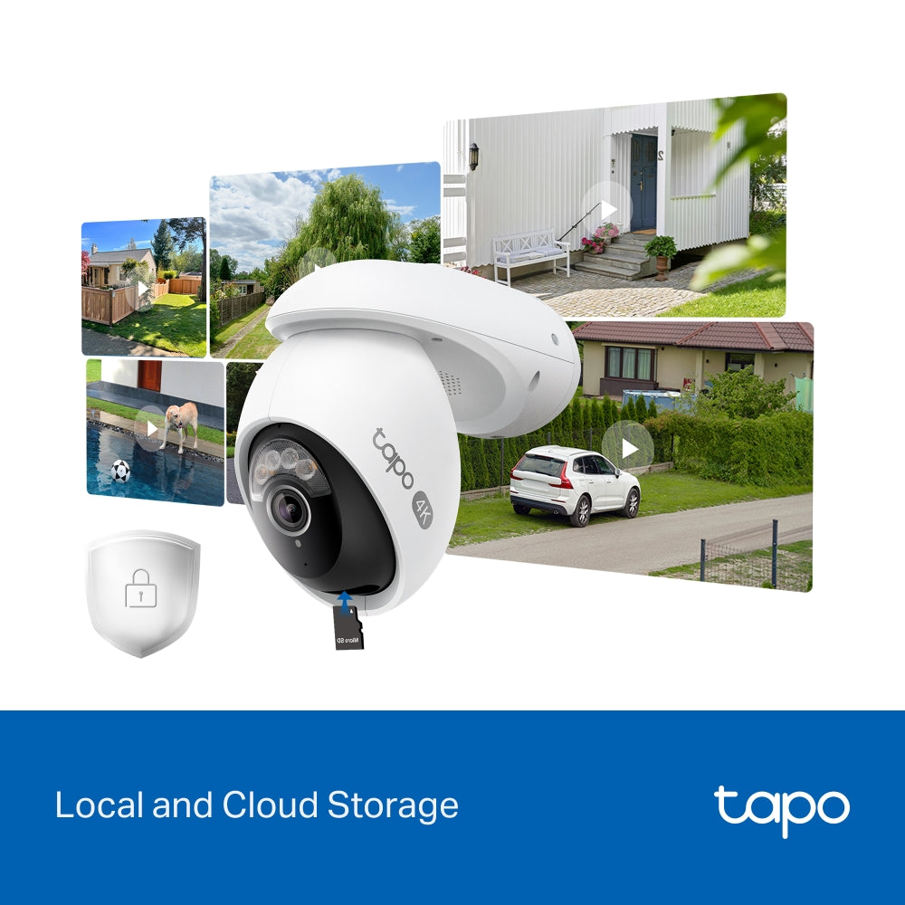 Tapo Outdoor Pan/Tilt Security Wi-Fi Camera - C560WS