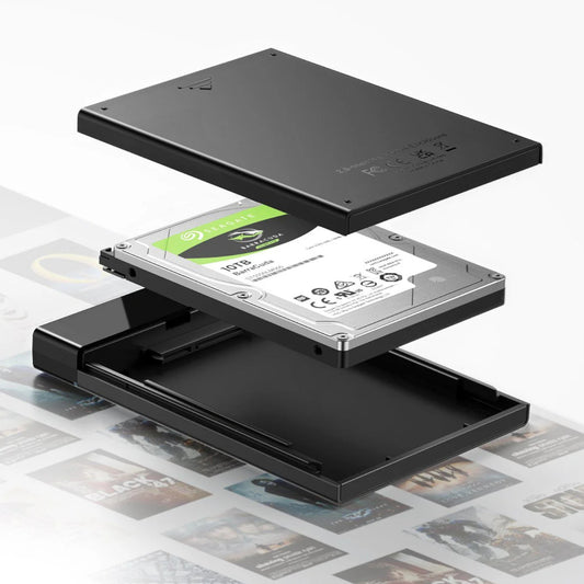 UGREEN USB Type-C 2.5″ SATA III External Hard Drive Enclosure