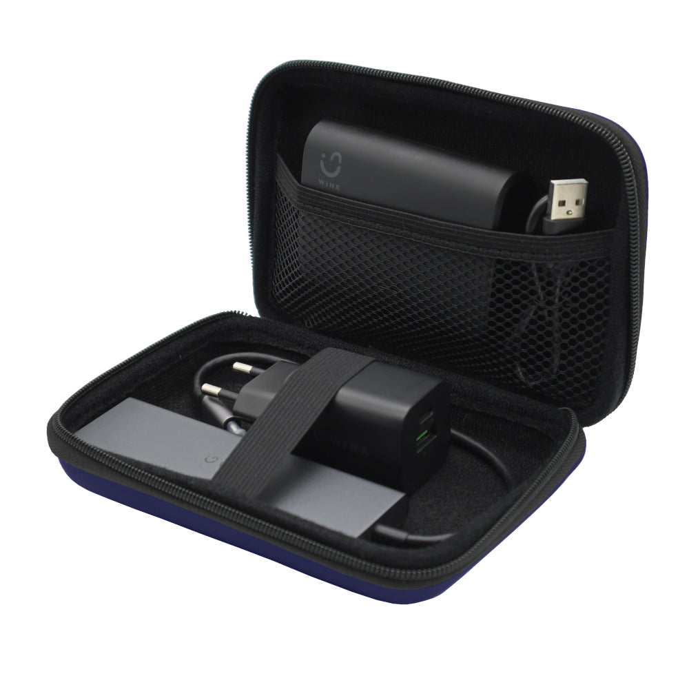 Winx Go Rugged Hardshell Protective Carry Case – Blue