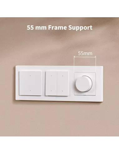 Aqara Dimmer Switch H2 EU - Grey - Aqara Hub Not Required