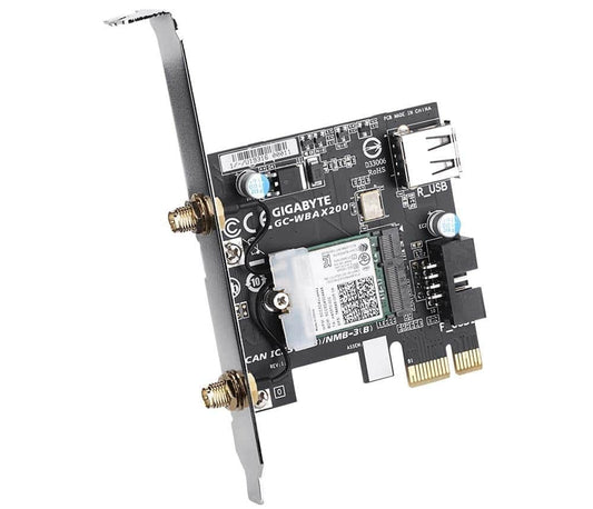 Gigabyte GC-WBAX200 Wifi + Bluetooth PCi-E(x1) Adapter - UNBOXED