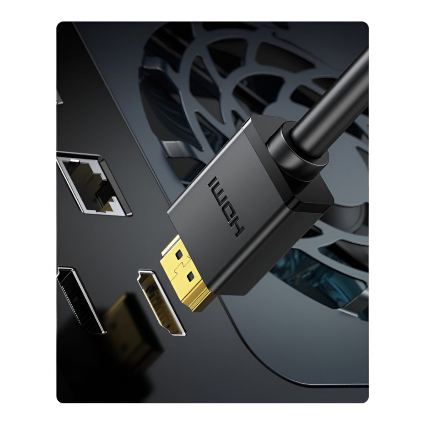 UGREEN HD104-10107 HDMI 4K Cable Male to Male Black 2m – Black