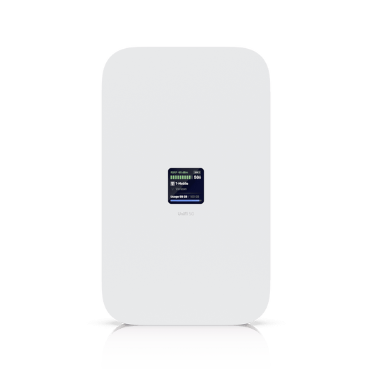 Ubiquiti UniFi 5G Max Modem with PoE input and 2.5Gbps Ethernet