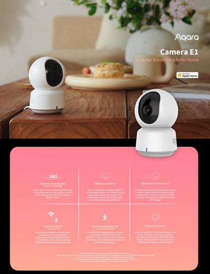 Aqara WiFi Camera E1 - Aqara Hub Not Required