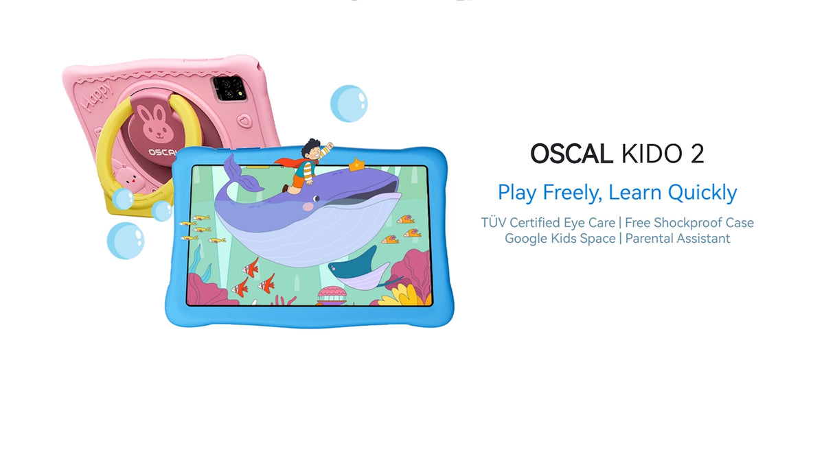 OSCAL KIDO 2 Tablet - Bunny Blue