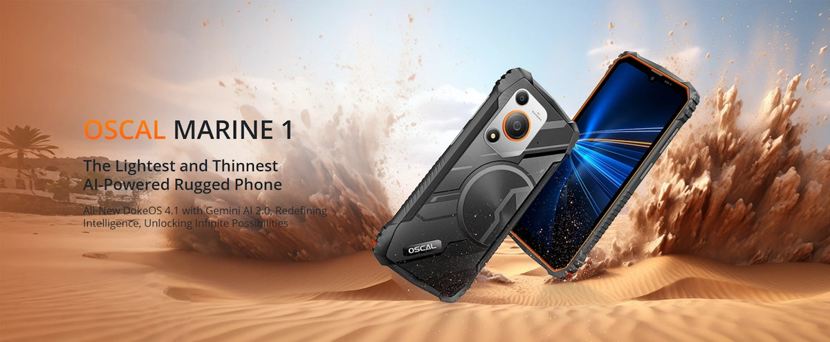 OSCAL Rugged Smartphone Marine 1 LTE 4GB/128GB - Black