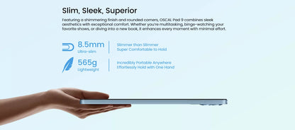 OSCAL Pad 9 LTE 4GB/128GB - Titanium Grey