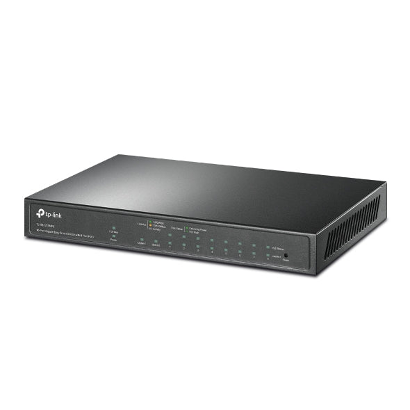 TP-Link 10-Port Gigabit Easy Smart Switch with 8-Port PoE+ - TL-SG1210MPE