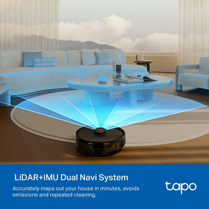 Tapo Hyper Suction Robot Vacuum & Mop + Smart Auto-Empty Dock - Tapo RV30 Max Plus