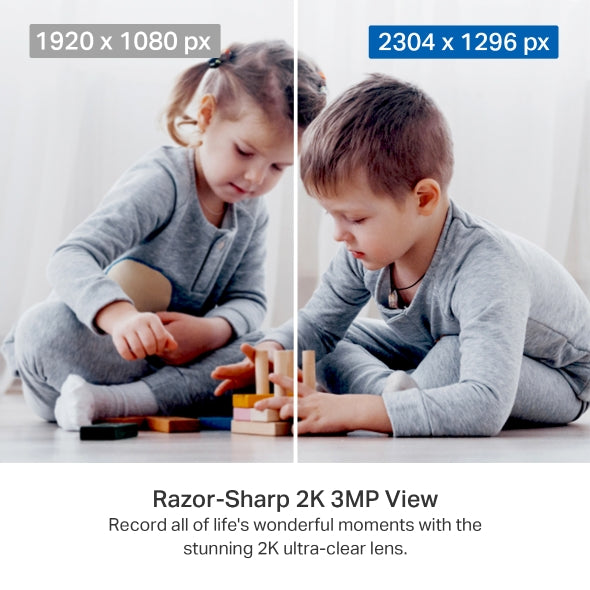 Tapo Pan/Tilt Home Security Wi-Fi Camera - Tapo C211