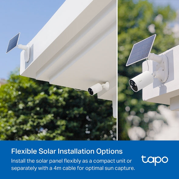 Tapo Solar-Powered Security Camera Kit - TC82 KIT