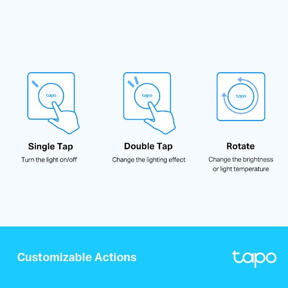 Tapo Smart Remote Dimmer Switch - Tapo S200D