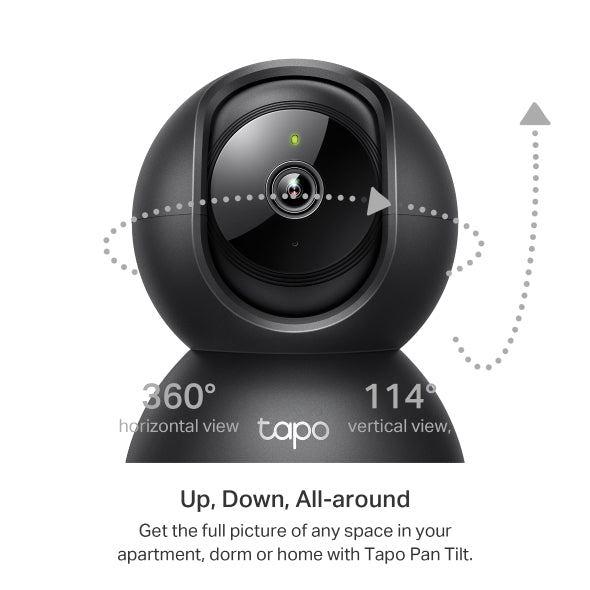 Tapo Pan/Tilt Home Security Wi-Fi Camera - Tapo C211