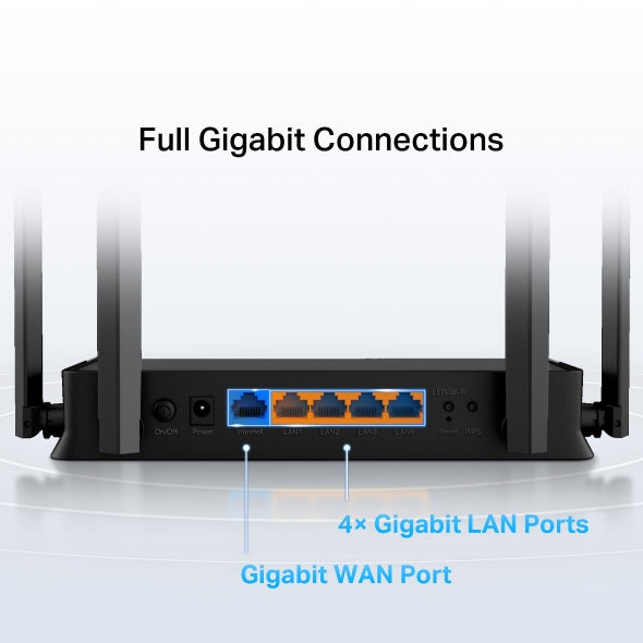 TP-Link BE3600 Dual-Band Wi-Fi 7 Router - EB210
