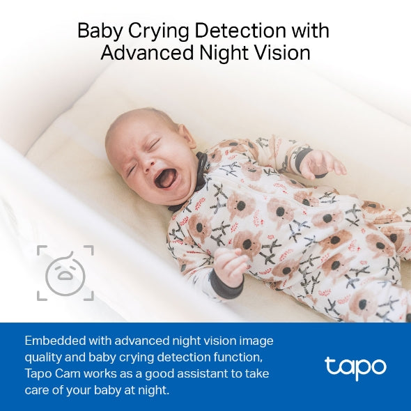 Tapo Home Security Wi-Fi Camera - Tapo C100