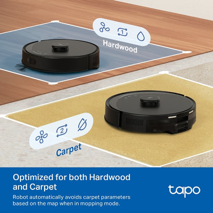 Tapo Hyper Suction Robot Vacuum & Mop + Smart Auto-Empty Dock - Tapo RV30 Max Plus