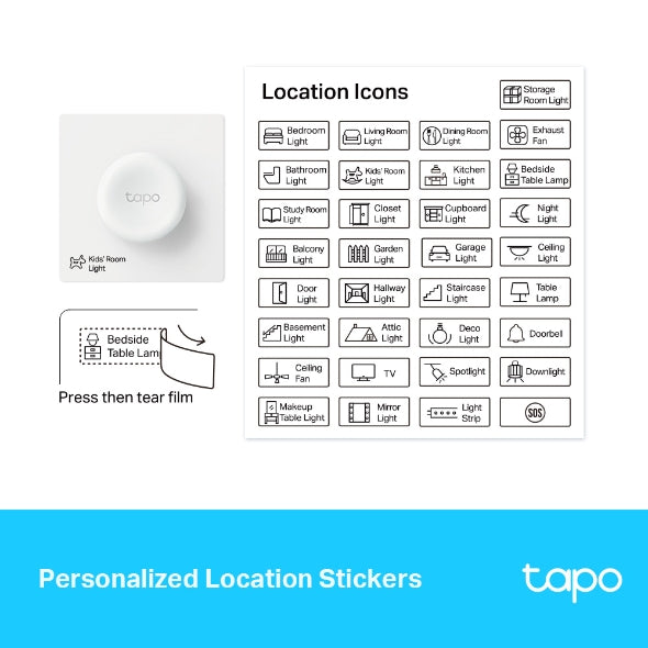 Tapo Smart Remote Dimmer Switch - Tapo S200D
