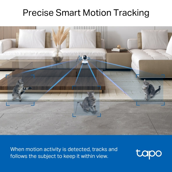 Tapo Pan/Tilt AI Home Security Wi-Fi Camera - Tapo C220