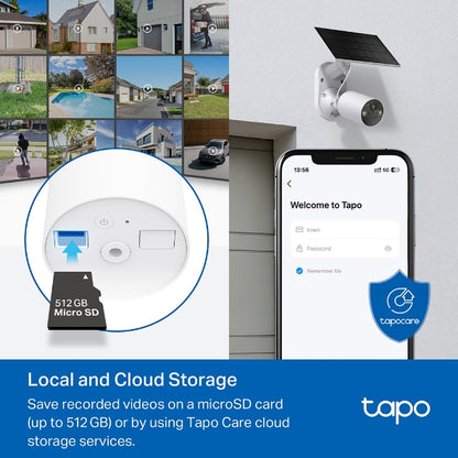 Tapo Solar-Powered Security Camera Kit - TC82 KIT