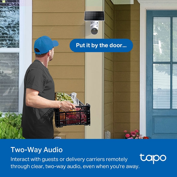 Tapo Solar-Powered Security Camera Kit - TC82 KIT