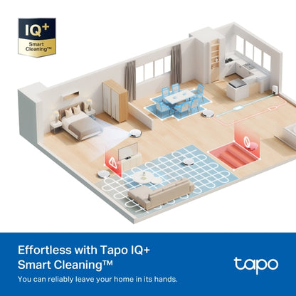 Tapo Navigation Robot Vacuum and Mop with Auto-Empty Dock - Tapo RV20 Max Plus