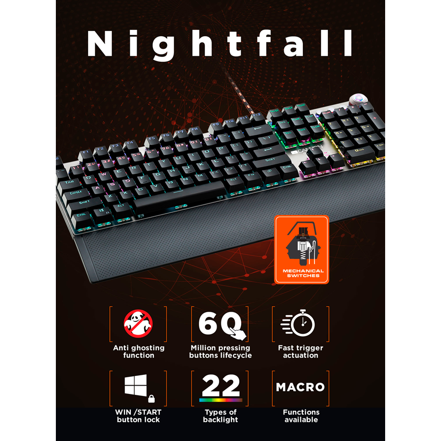 Canyon Nightfall Mechanical Gaming Keyboard GK-7