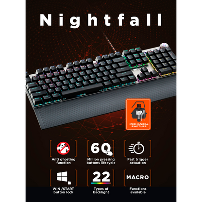 Canyon Nightfall Mechanical Gaming Keyboard GK-7