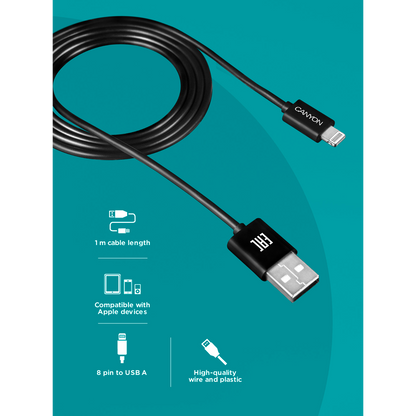 Canyon Lightning Cable CFI-1 5W 1M - Black