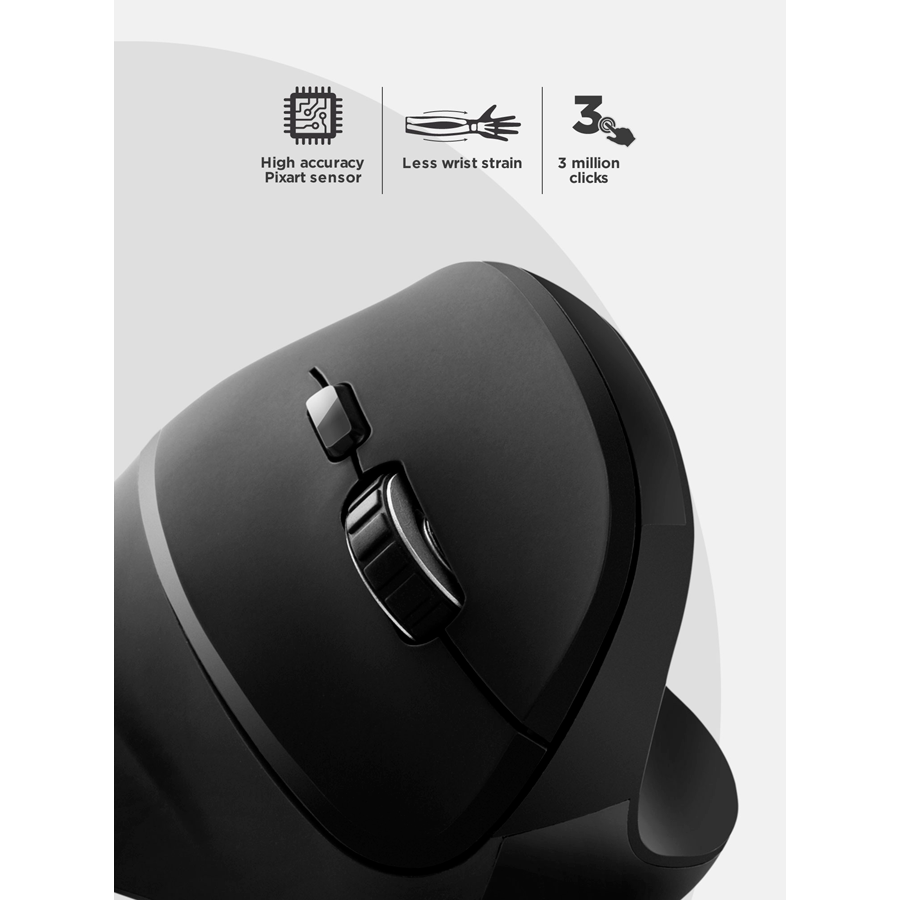 Canyon Wireless Mouse MW-16 - Black