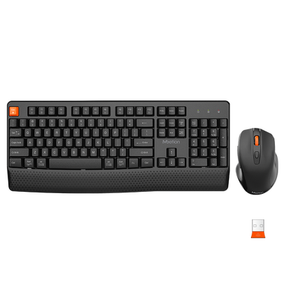 Meetion Wireless Keyboard and Mouse Combo - Silent Mouse, Ergonomic Design
