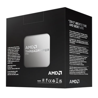 AMD Ryzen Threadripper Pro 9995WX 96-Core 2.5GHz CPU