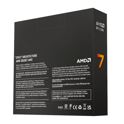 AMD RYZEN 7 9700X 3.8GHz 8-Core AM5 CPU - W/O Fan